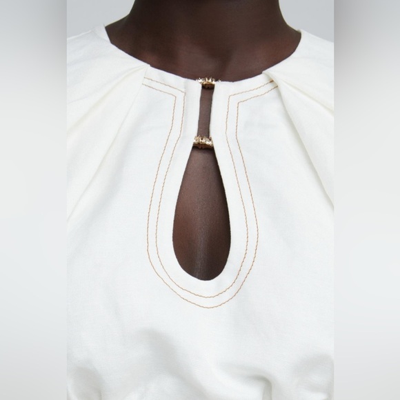 ACLER HARLOW TOP Ivory - Picture 5 of 7